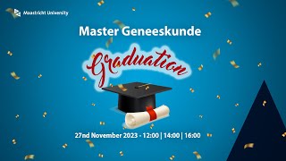 Diploma uitreiking Master Geneeskunde [upl. by Nitsirk]