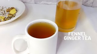 How To Make Ginger And Fennel Tea For Digestion Bloating Weight Loss And Hormonal Imbalance [upl. by Leahcimnaes2]