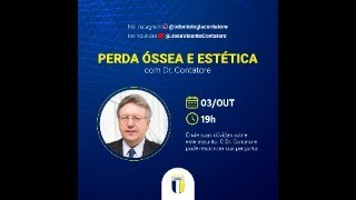 Perda Óssea e Estética  Live com o Dr Contatore [upl. by Boeschen]