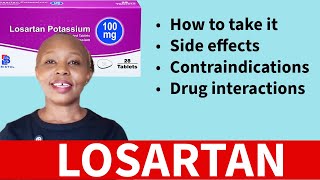 LOSARTAN for high blood pressure What you need to know [upl. by Deden941]