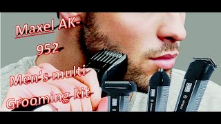 Unboxing Maxel Ak 952 body groomertrimmer [upl. by Murtha]