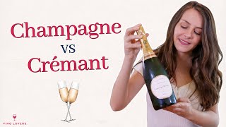 Champagne et Crémant  quelles différences [upl. by Olenolin]