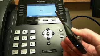 How to Pair Your Bluetooth Device to a Yealink T46G Phone [upl. by Lois]