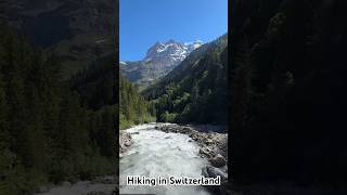 Breathtaking Hike in Switzerland swiss hiking switzerland swissbeauty explore adventure [upl. by Nyrol]