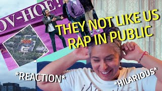 They Not Like Us Steezy Kane Rapping On The Streets Of Toronto REACTION This Is Diabolical [upl. by Llesram]