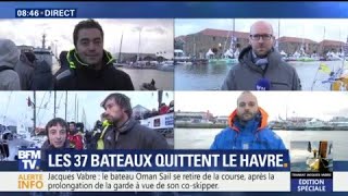 Transat Jacques Vabre  suivez notre édition spéciale sur BFMTV [upl. by Asilat]