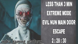 EVIL NUN 1 MAIN DOOR ESCAPE [upl. by Saunderson]