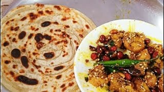 Malabar Paratha Recipe  Paratha recipe aryanpushpa [upl. by Mozart]