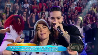 Anitta e Maluma cantam o sucesso ‘Sim ou Não’ [upl. by Ottinger86]