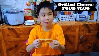 Grilled Cheese amp Egg Bread  FOOD VLOG by Luis [upl. by Clywd]