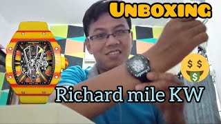 Unboxing Jam Richard Mille KW [upl. by Turpin]