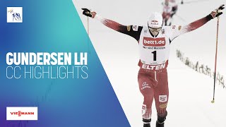 Johannes Lamparter AUT  Winner  Gundersen LH  Klingenthal  FIS Nordic Combined [upl. by Huan401]