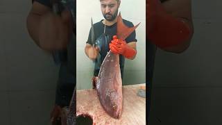 How to clean Red Snapper without skin amp bones fishcutting [upl. by Ahcsropal530]