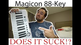 Review Madness  Magicon Folding 88Key Piano DOES IT SUCK [upl. by Rhoades]