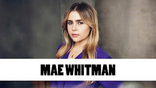 10 Things You Didnt Know About Mae Whitman  Star Fun Facts [upl. by Eardna]