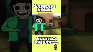 Sarkari Naukri minecraft indianimation humor indiananimation [upl. by Frederique]