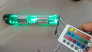 How adding RGB flashing light to radar reflector DIY Homemade [upl. by Cohen587]