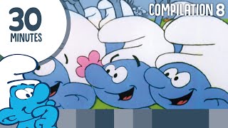 30 Minutes of Smurfs • Compilation 8 • The Smurfs [upl. by Canotas]