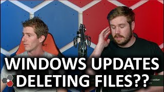 Windows Update DELETING Files  The WAN Show Oct 5 2018 [upl. by Nakre182]