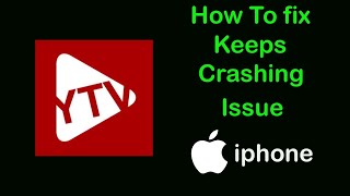 Fix Yacine TV App Keeps Crashing Problem on iPhone  Yacine TV Crash issue on Ios [upl. by Yeruoc352]