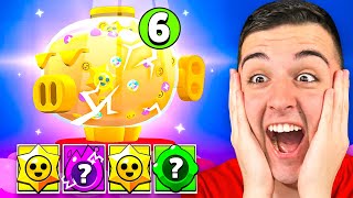 APERTURA 120 DROPS en BRAWL STARS 😱🚨 ABRO LA MEJOR MEGAHUCHA 🔥 [upl. by Hatokad383]