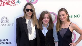 Angelina Jolie Vivienne JoliePitt Kristen Bell quotReefer Madness the Musicalquot Los Angeles Premiere [upl. by Celin]