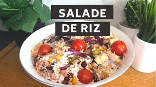 Recette Salade de Riz Trop Facile  Recette ÉCO [upl. by Abihsat]