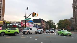 Driving thru Fordham Road Largest Shopping District in The Bronx [upl. by Enyedy]