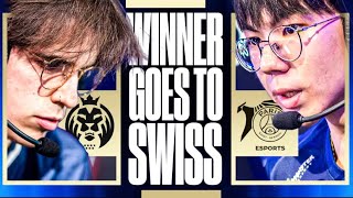 WINNER GOES TO SWISS  MAD VS PSG WORLDS 2024  CAEDREL [upl. by Oos609]