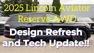 2025 Lincoln Aviator Reserve AWD The BEST Luxury SUV [upl. by Ennairrac]