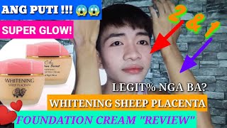 WHITENING SHEEP PLACENTA CREAM REVIEW BILIS PUTI AT KINIS MAGKANO BA TALAGA  Brian Elly Belmonte [upl. by Iila]