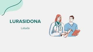 Lurasidona Latuda  Drug Rx Información SpanishEspañol [upl. by Asirralc]