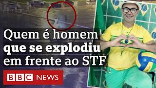 Quem era o homem morto ao detonar explosivos em frente ao STF e quais implicações do caso [upl. by Liuka617]