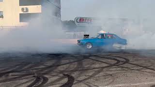 LYNCHYs MASSIVE TIPIN at BURNOUT MASTERS world tour by POWERCRUISE USA [upl. by Gib]