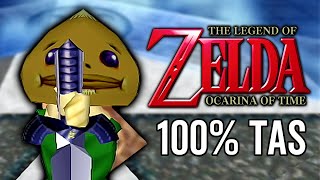 Ocarina of Time 100 TAS No SRM by PancakeTurtle and Migu Commentated [upl. by Audley]