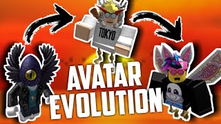 My Roblox Avatar Evolution epic [upl. by Nogas]