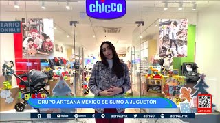 Grupo Artsana mediante su marca quotChiccoquot se unieron al Juguetón Azteca [upl. by Naret98]