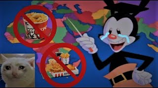 Yakkos world but every country without KFC is GONE more than you think [upl. by Georgetta809]