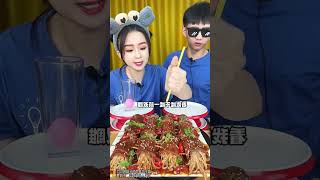 Thử Thách Thổi Bóng Khỏi Cốc Ăn Thịt Hun Khói 1 shorts mukbang [upl. by Hak]