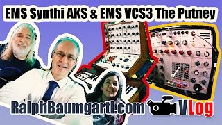 EMS Synthi AKS and EMS VCS3 The Putney  Legendary Synthesizer [upl. by Alesandrini368]