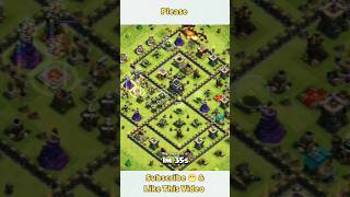 Clash of Clans  Troops Attack  Clash Titans Shorts  clashofclans shortsvideo ytshorts games [upl. by Ellenod]