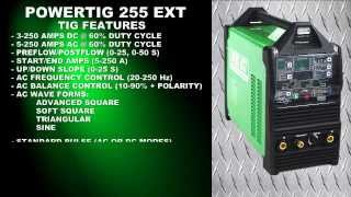 Everlast Tutorial PowerTIG 255 EXT Digital 250 amp ACDC TIG and Stick IGBT Inverter Welder Part 1 [upl. by Yliram]