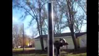 Testing the tin can stove pipe [upl. by Kress]