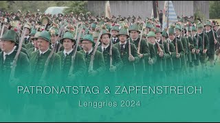 Patronatstag amp Zapfenstreich Lenggries 2024 [upl. by Anaya]