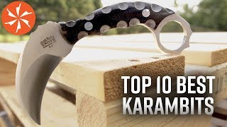 Top 10 Best Karambits Available at KnifeCentercom [upl. by Bakemeier]