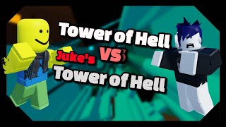 Tower of Hell VS Jukes Towers of Hell  Roblox [upl. by Seow611]