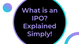 What is an IPO Explained Simply MrPeev [upl. by Sophronia]