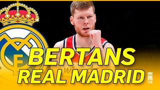 🏀🟢 BERTANS y el REAL MADRID  ¿Un FICHAJE NECESARIO  ÚLTIMA HORA [upl. by Kemeny]