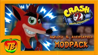 Crash Bandicoot 2  Airumus and Aversos Modpack Crash 2 Mods [upl. by Nathanael]