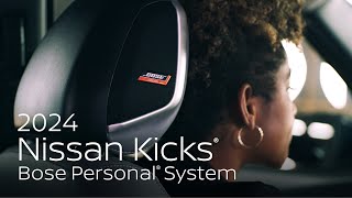 2024 Nissan Kicks® SUV  Bose Personal® Sound System [upl. by Lapo]